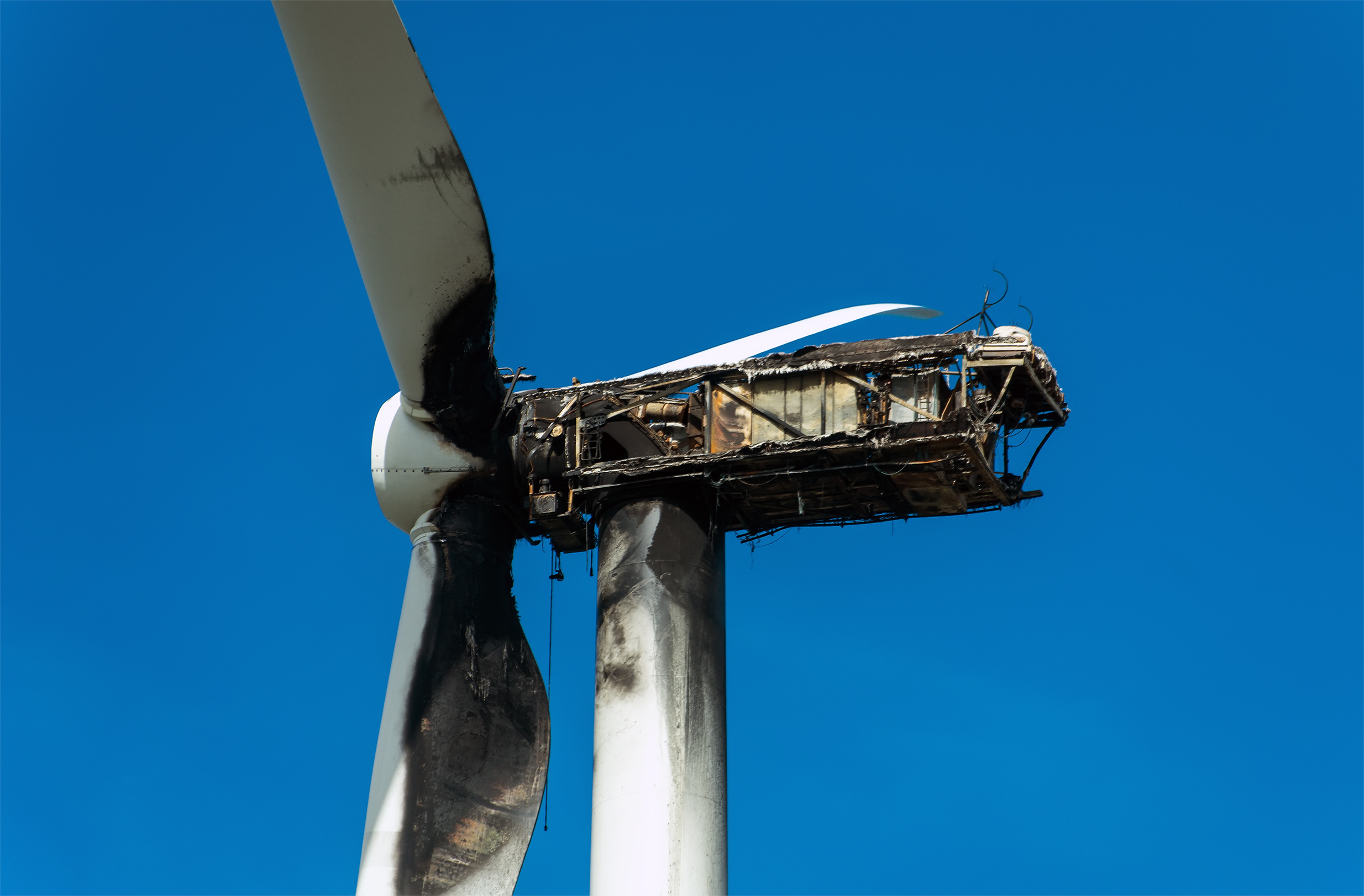 Wind Turbine Tower Failure - Orkney Islands, UK