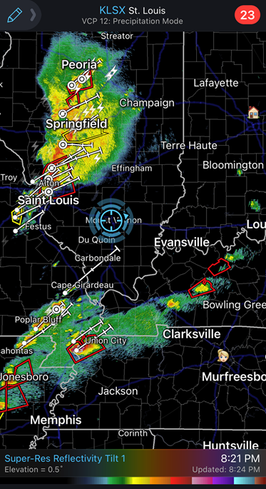 Tornado Radar Image